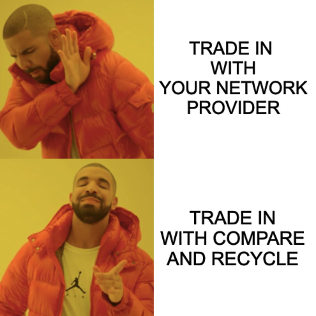 Do not trade in with your network provider! You can do so much better than that. 😎

👉 Get more cash by finding the best price on our website without the hassle.