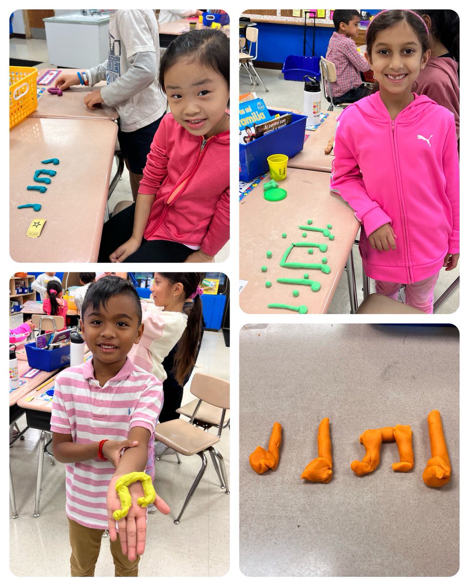 Using play-doh to practice making music notes in music class!  🎵 <a href="/DentonDucks/">Dominick Tolipano</a> <a href="/DentonAvenueAP/">Lily Ho</a>