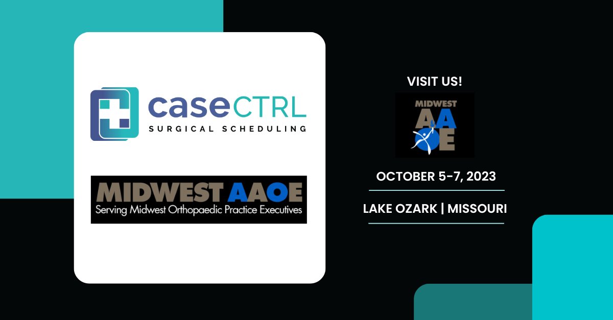 Attending <a href="/MidwestAAOE/">Midwest AAOE</a>? 

Tired of the constant scheduling chaos in your surgical practice? 😩📅 

Worry no more! Swing by our booth to discover how we can revolutionize your surgical scheduling and coordination! 🙌💪

#MidwestAAOE #SurgicalCoordination