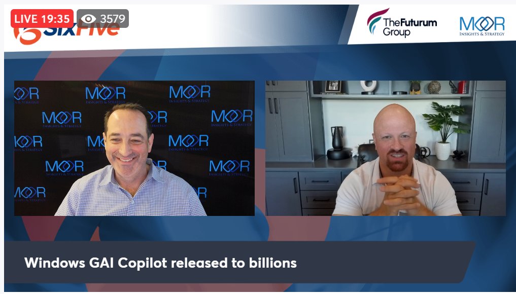 PatrickMoorhead's tweet image. Come and get Ep 186!
1/@SAP’s “Joule”
2/@Windows Copilot released to billions
3/@AWScloud #GAI update 
4/@IBM Granite FM goes GA with indemnity protection
5/@TMobileBusiness SIM #SASEM2023 
6/@Apple #iPhone15 defects?
7/@Amazon-@FTC suit
$SAP $MSFT $IBM $TMUS $APPL $AMZN…