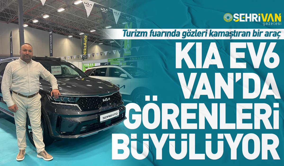 sehrivanhaber's tweet photo. Yeni yüzde 100 elektrikli Kia EV6, Van'daki turizm fuarına damga vurdu

https://t.co/4rL9kBZ8cT
@KIATurkiye https://t.co/S66r1iNNcX