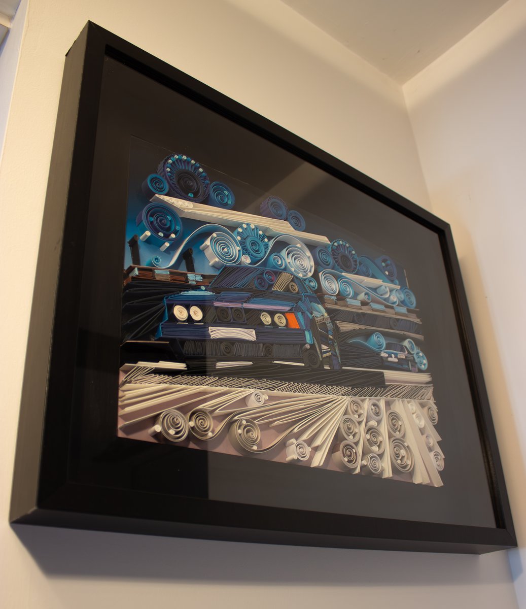 OrbNews's tweet image. Another artists interpretation of my lowpoly interpretation of a scene from Ronin.) #lowpoly #paperart #paperartist #16bit 
en.wangyiye.com/portflio

You can see a brief camera move on the 3D scene here (hopefully I'll make a full animation at some point) 
youtu.be/f70-K9-5TJg?si…