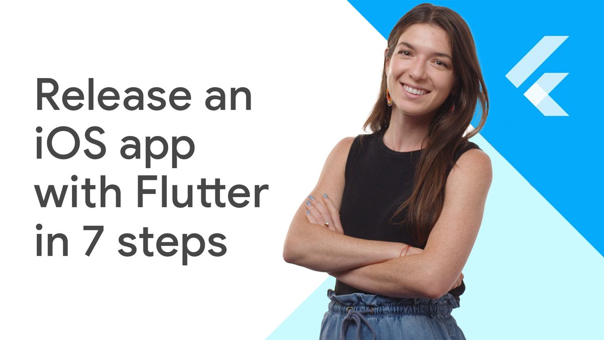 FlutterDev's tweet image. Are you ready to release your Flutter iOS app on the App Store? All it takes is 7 simple steps. 🚶

Follow along as @LeighaJarett walks through deploying your app to the App Store → goo.gle/48pwz1I