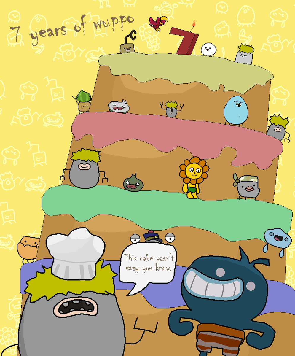 I can't believe that wuppo from @snekflat is seven years old. #wuppo #TinyTerrysTurboTrip #Anniversary