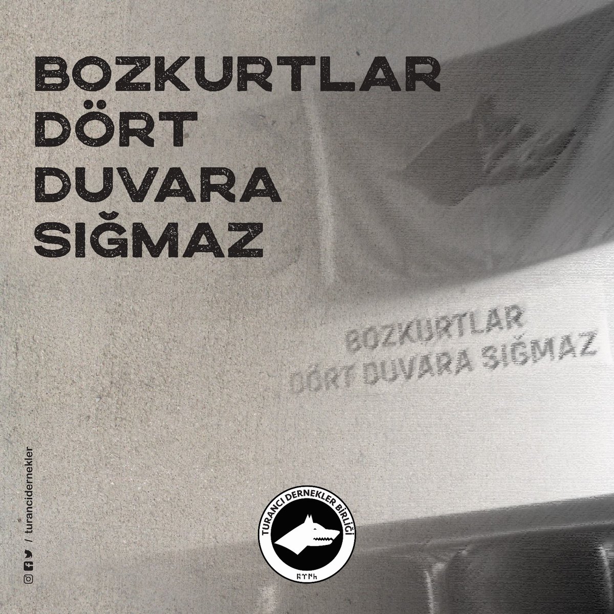 Bozkurtları dört duvara atarak, gerçekleri sansürleyerek susturamazsınız.