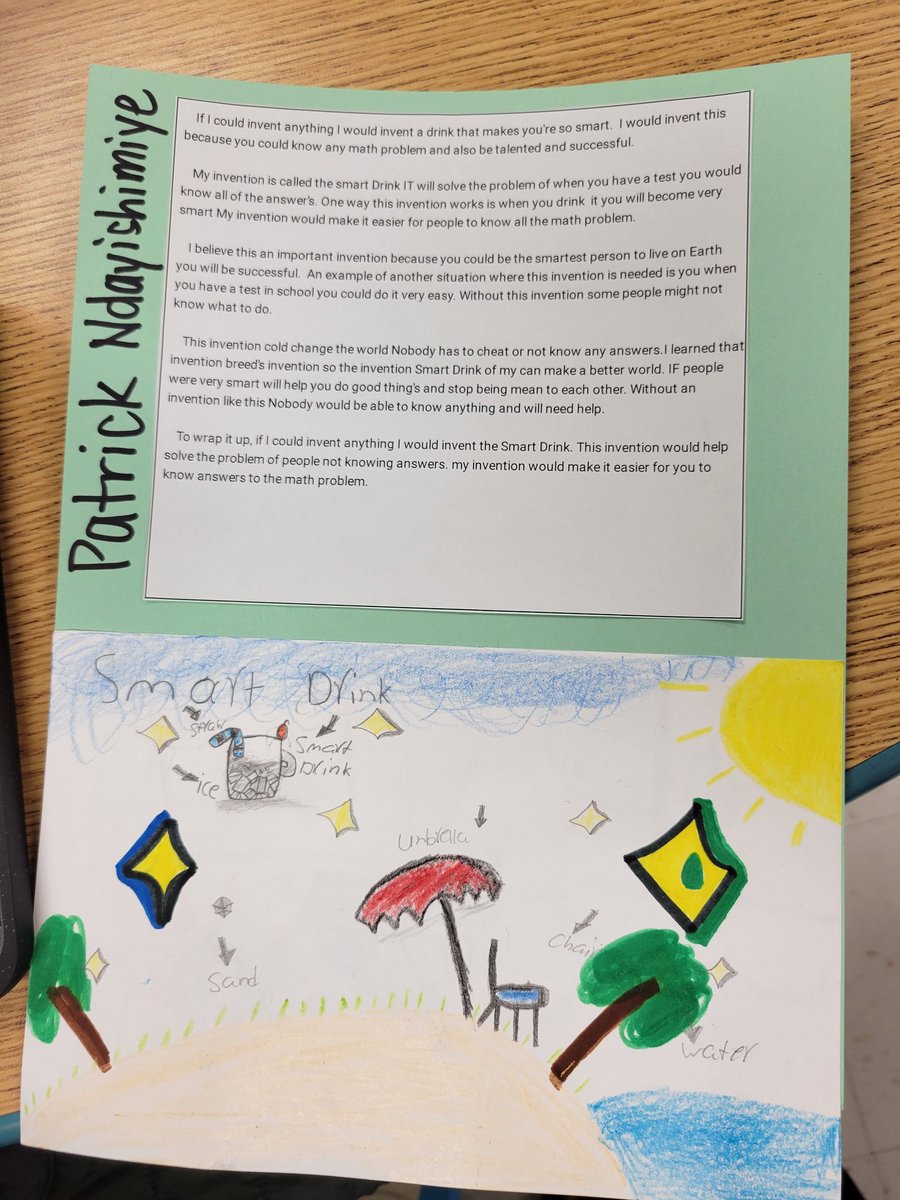 ProfeHernandez2's tweet image. Our Truett students showing their creativity and publishing their writing!  @GWTruett @Padilla_AA @GabrielleMErvin @ACEDallasISD @JackieMarieRod #TigersRoar