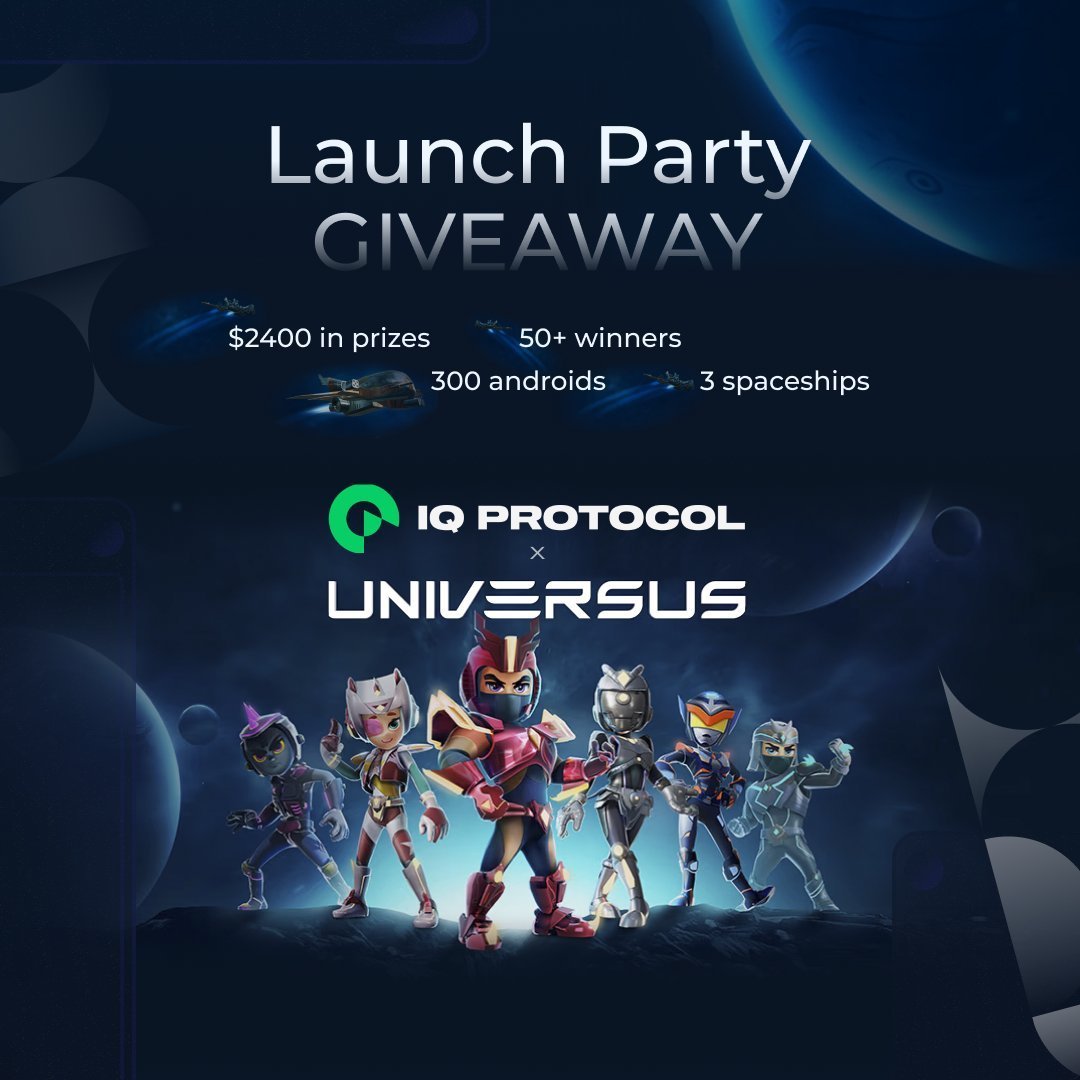QHUB_'s tweet photo. Thank you to everyone that participated in our @universusgame giveaway 🎉

Congratulations to the winners of the $2400 prize pool  🎁

Click the link below to find out if you won (scroll to the bottom)👇

https://t.co/01sOxhNZ3p https://t.co/O8KofdA6bL