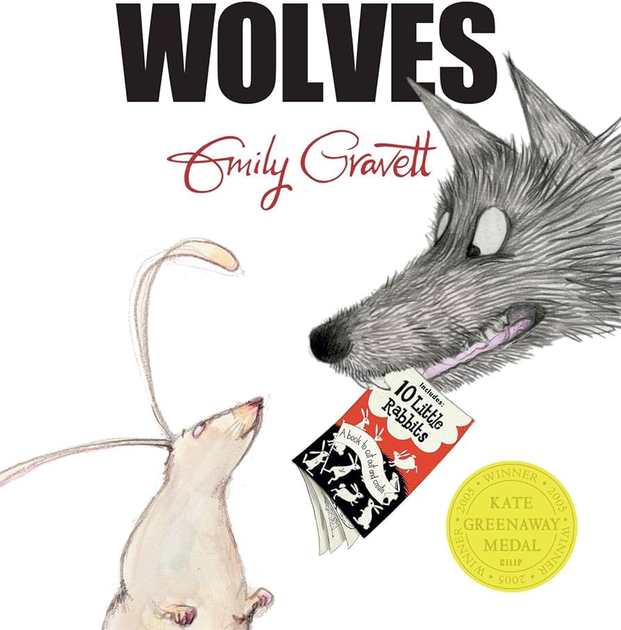 StPhilipsY2A's tweet photo. Today we read ‘Wolves’ by Emily Gravett to launch our next English topic. They children generated adjectives  to describe wolves and then learned to draw a picture of a wolf. #teamStPhilips @StPhilipCEAP https://t.co/FVdOXbgbyd