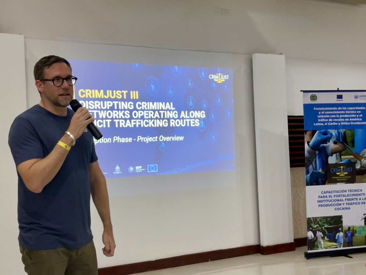 CRIMJUST_UNODC's tweet image. 🏁 Concluding an eye-opening and unforgettable 🇺🇳@UNODC_CRIMJUST &amp;amp; #SIMCI workshop on current trends in cocaine production &amp;amp; trafficking in 🇨🇴. Grateful to @IllicitRoutes 🇪🇺 for enabling this activity and the seasoned experts who shared their experience and insights with us. 🙏