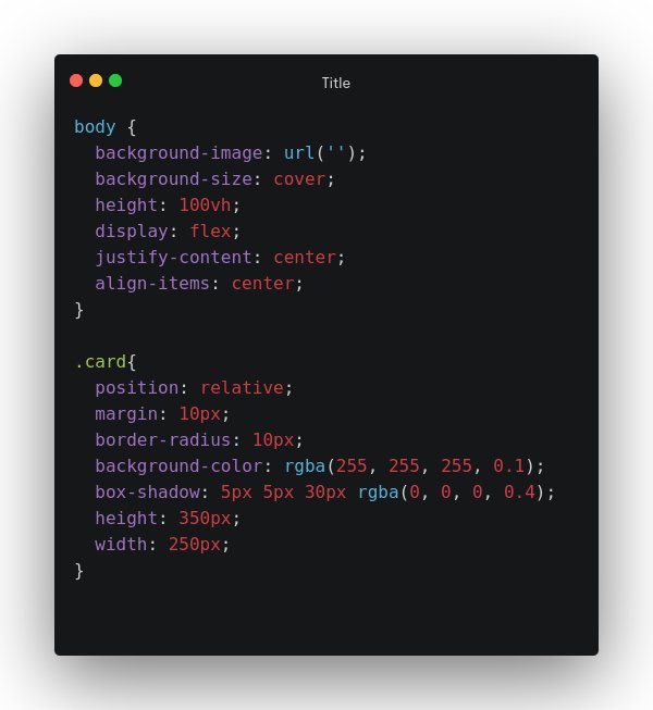 NanouuSymeon's tweet image. Css Transparent Cards 👇
