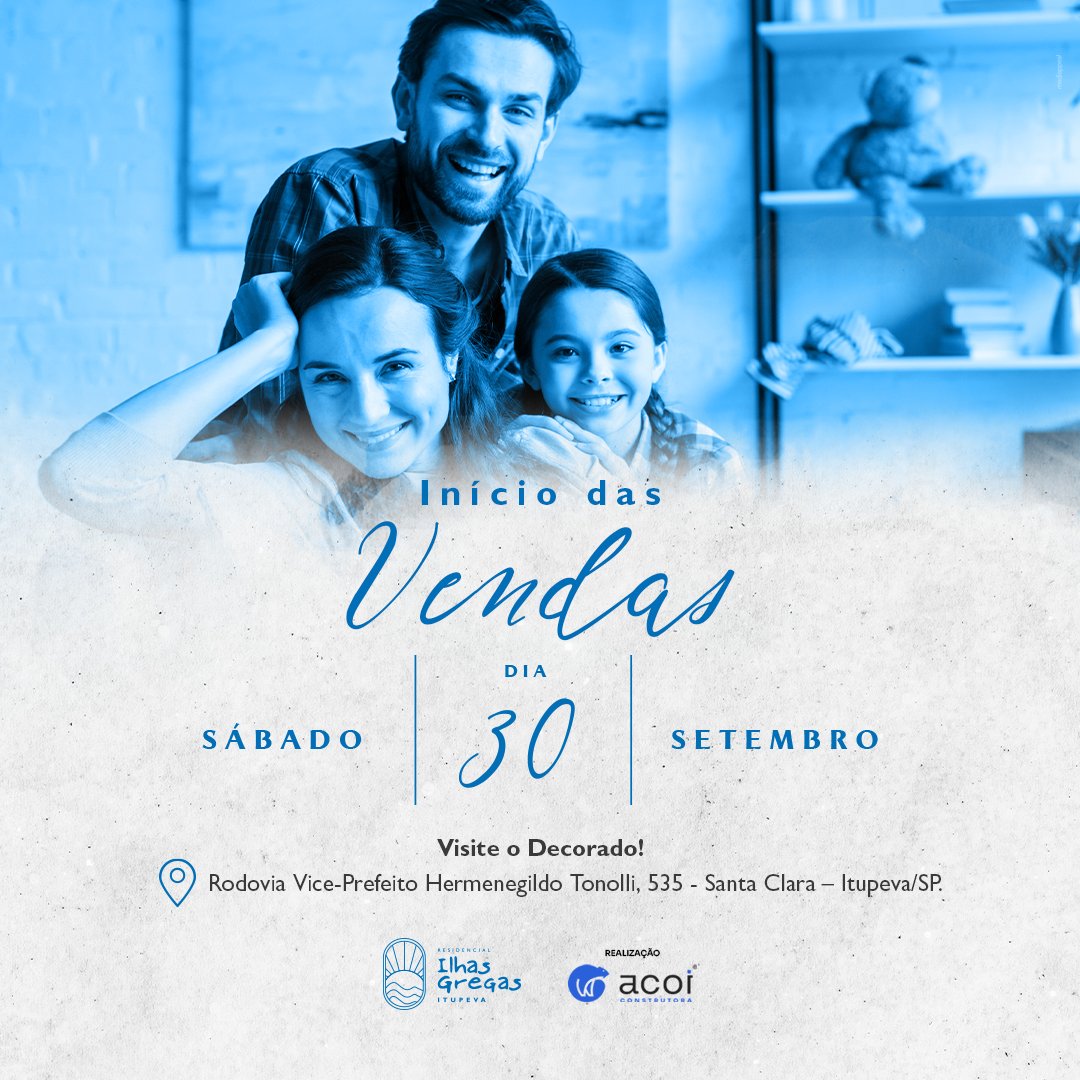 ilhasgregasitpv's tweet photo. Esperamos vocês amanhã para o início das Vendas!

Com opções de 2 ou 3 dormitórios com suíte, venha conhecer o decorado do residencial mais desejado de Itupeva.

#natureza #lançamento #empreendimento #novoempreendimento #apartamento #lazercompleto #ilhasgregasitupeva https://t.co/vcSSynZNcm