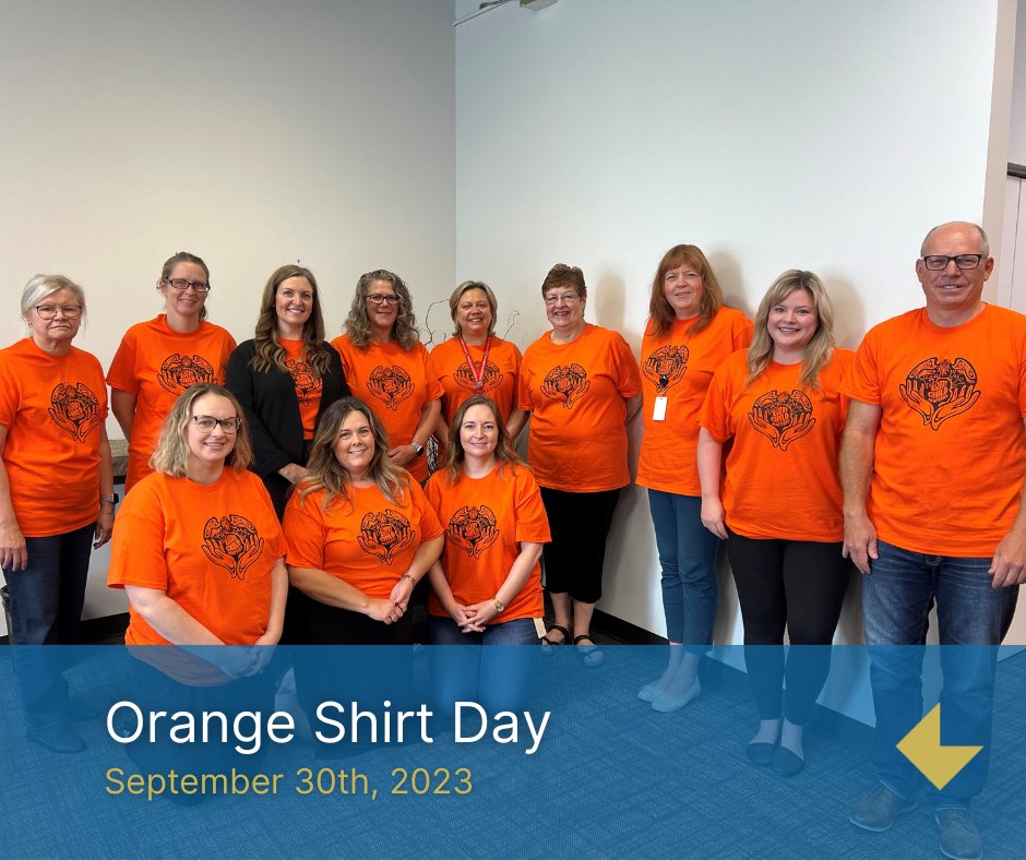 Our McKenzie Lake teams in London and Guelph wore orange today to recognize and show our support for Orange Shirt Day 2023. We will continue to reflect, learn, and support reconciliation initiatives within the community.