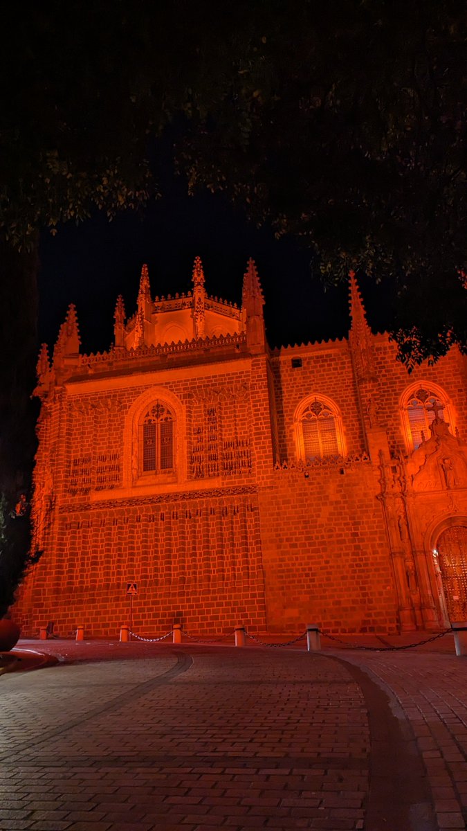 MemesToledo's tweet photo. San Juan de los Reyes conmemora la mítica victoria de Rayo McQueen en la Copa Pistón. https://t.co/7MfJ7rm8GG