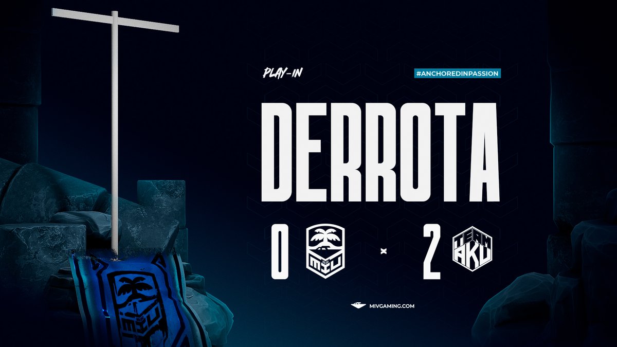 Caemos frente <a href="/TeamAkuAku/">Team Aku Aku</a> ❌

Nos vemos mañana con nuestra última posibilidad de clasificar a la #CrossfireCup 🚢