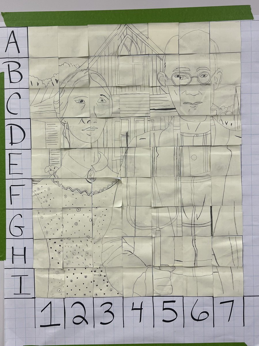KarrieJackson's tweet photo. Q: What to do in math on the last day before fall break? 
A: Have students create a collaborative scale drawing. https://t.co/AJtR3aDPp2