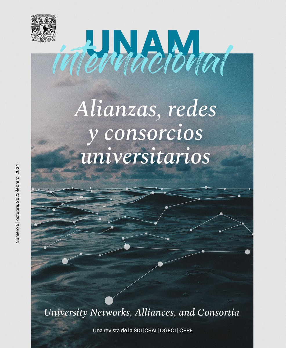 💡¡Ya está disponible el no.5 de la revista UNAM Internacional: Alianzas, redes y consorcios universitarios🌍!  

🖱 ¡Léela, descárgala y difúndela! 📷 📷 revista.unaminternacional.unam.mx