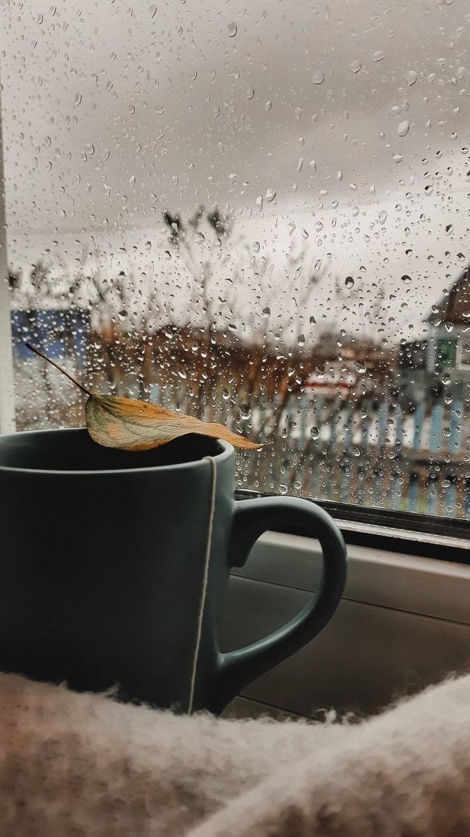 coffee + rainy weather