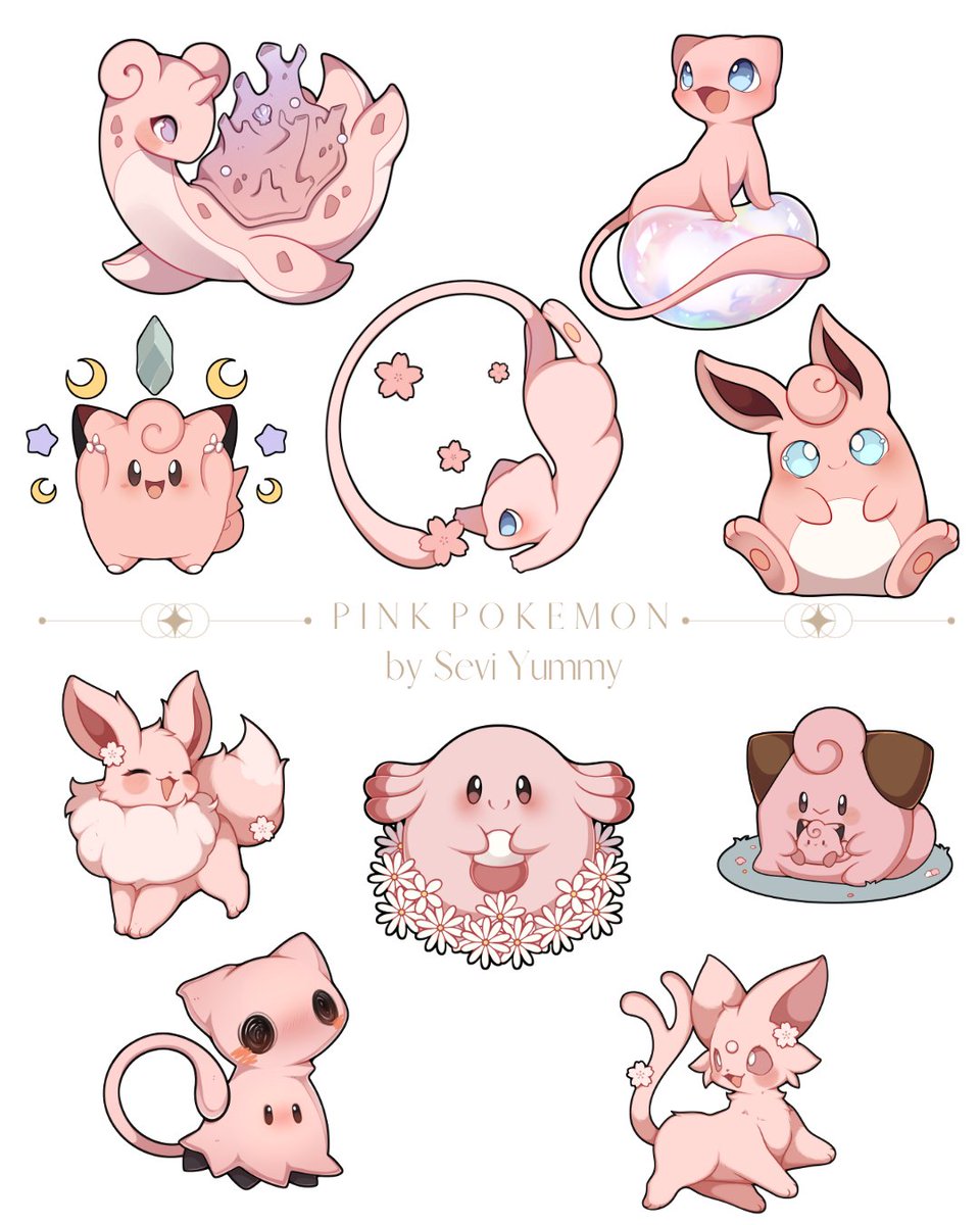 🌸 Pink Pokemon 🌸 