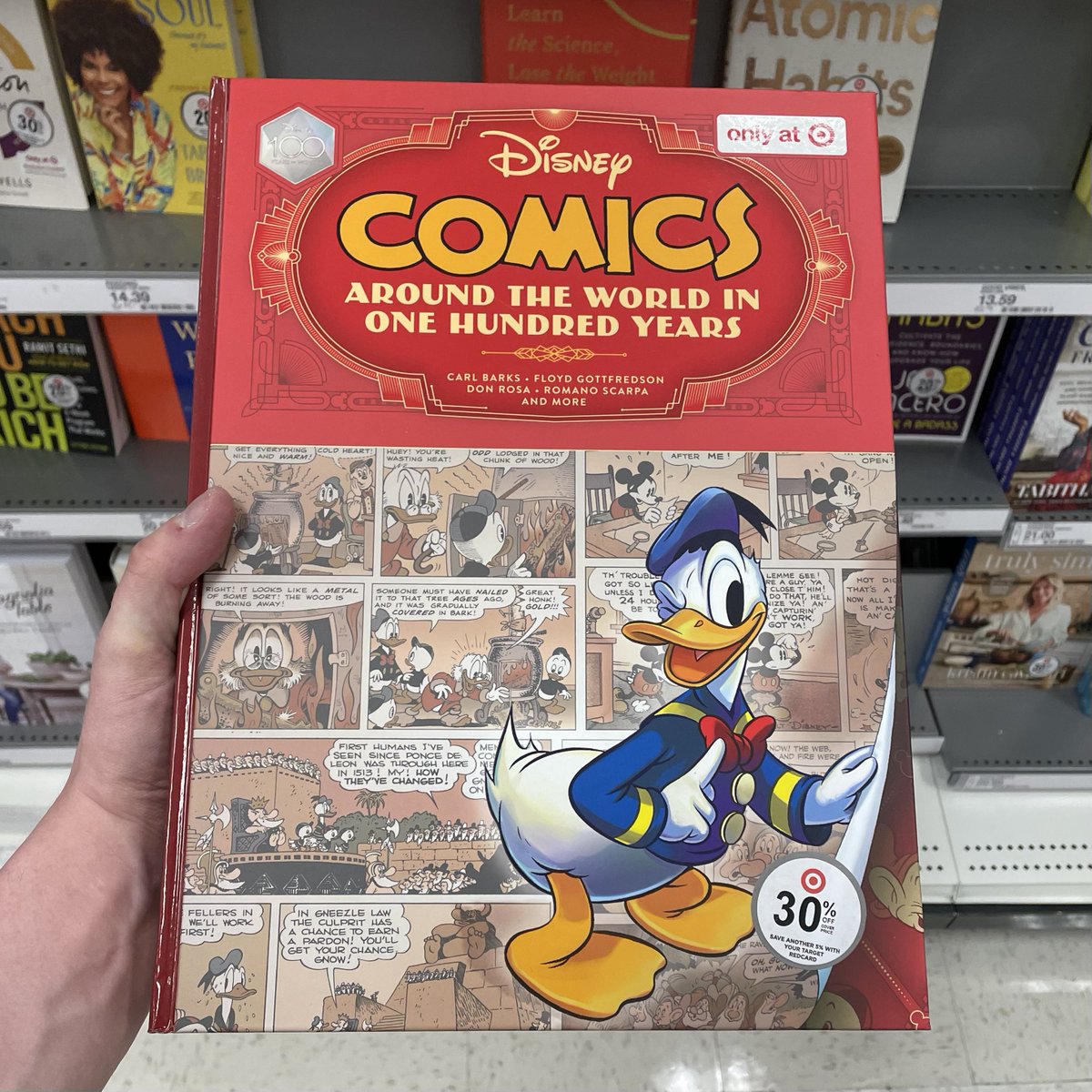 A book of Disney Comics AND it has Donald Duck on the cover? OF COURSE I was going to buy it