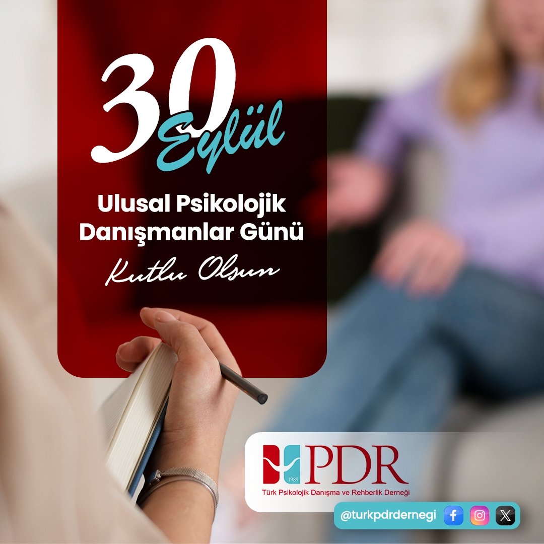 Değerli meslektaşlarımız, sevgili Psikolojik Danışma ve Rehberlik Bölümü lisans öğrencilerimiz, 30 Eylül Ulusal Psikolojik Danışmanlar Günümüz kutlu olsun!

İlkini 2020 yılında kutlamaya başladığımız Ulusal Psikolojik Danışmanlar Günümüz bugün de ilk gün coşkusuyla yurdun dört