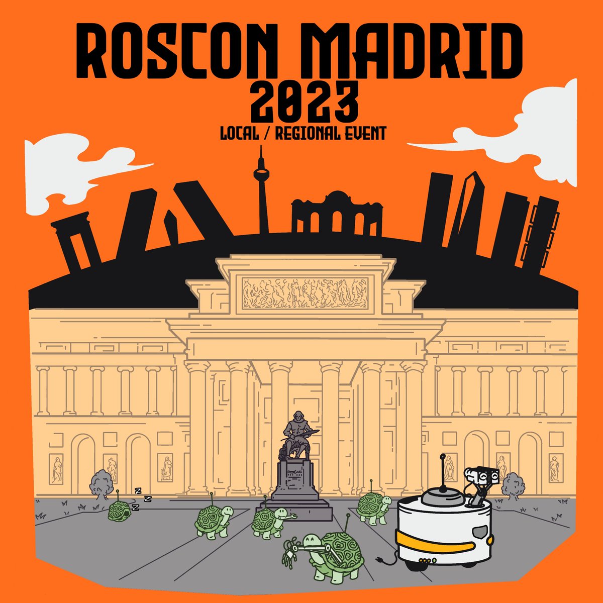 lmercab's tweet photo. Parte del grupo hemos participado hoy en @rosconspain #ROSCONMadrid2023. Tremendo éxito de organización del equipo de @Fmrico, @IntellRobotLabs ! 

Nos vemos el año que viene en Sevilla!!! https://t.co/jdrrH8ZNeH