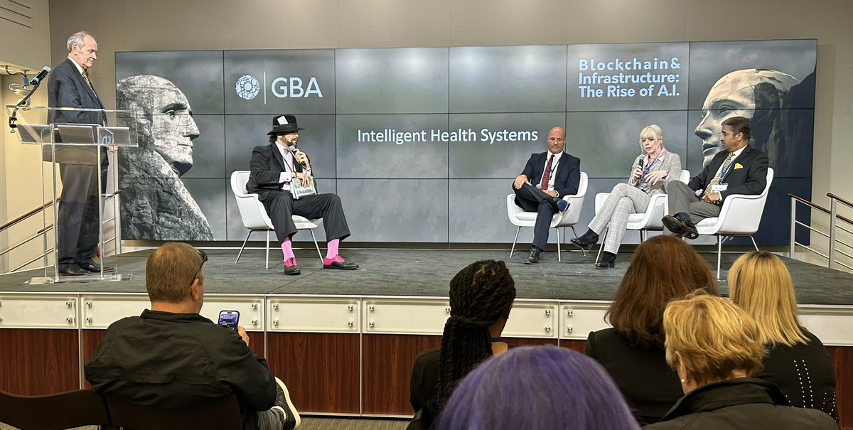We need to protect patient choice & human choice when using #AI in #healthcare says Heather Flannery, Founder/CEO @equideumhealth w/ Marquis Allen, ClinicalSquared William Crawford, Solve.care Yeshwant Muthusamy, Yeshvik Solutions #gbaevents @gbaglobal #blockchain