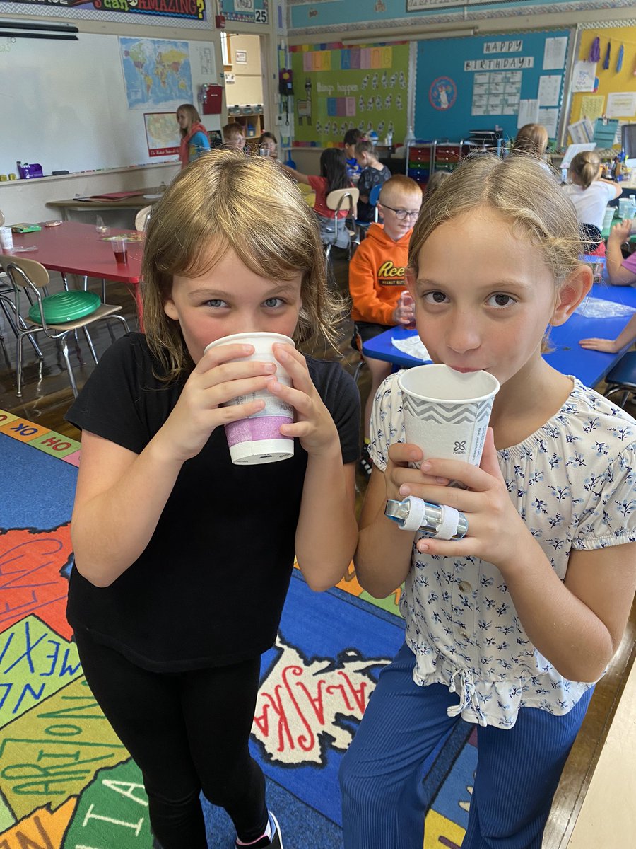 We celebrated finishing our personal narratives with a tea party and shared our narratives with the class! <a href="/HTShuskies/">Harmony Township School</a>