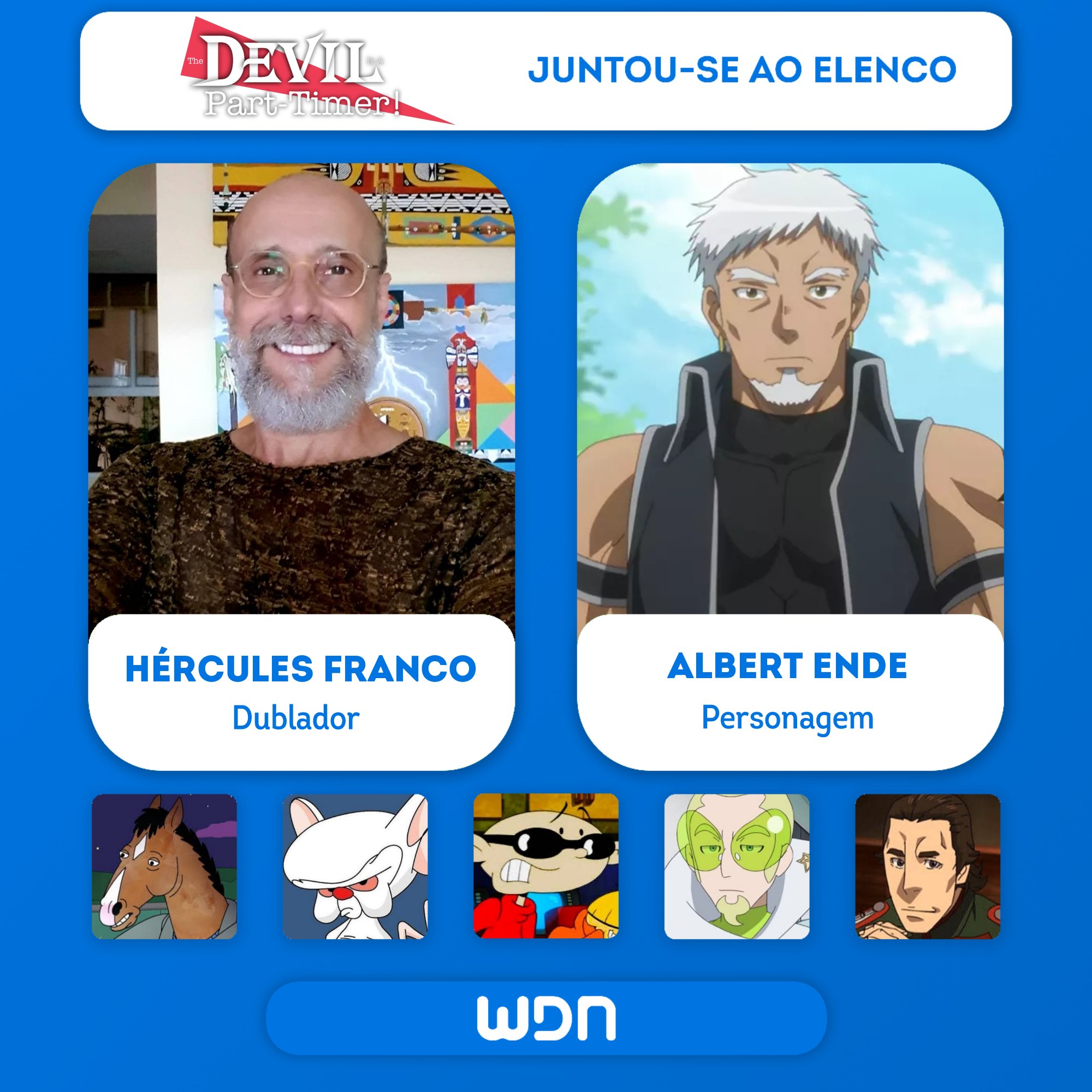 WDN - World Dubbing News on X: 🤠 Novo dublador junta-se ao