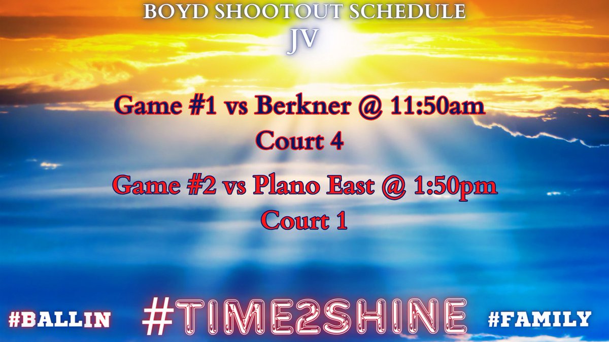 ✴️🚨🏀IT'S TIME TO SHINE🏀🚨✴️
This Weekend Your Dawgs Will Finally Be Taking The Court! Come Out &amp; Watch Your Bulldogs Kick Off The New Season WIth The Boyd Shootout.
Both JV &amp; Varsity Will Be In Action, So Show Up &amp; Show Out 
#Family #Time2Shine #RunninDawgs