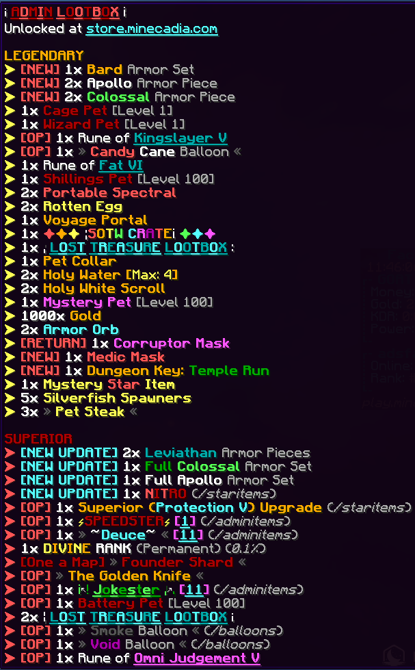 Minecadia tweet media