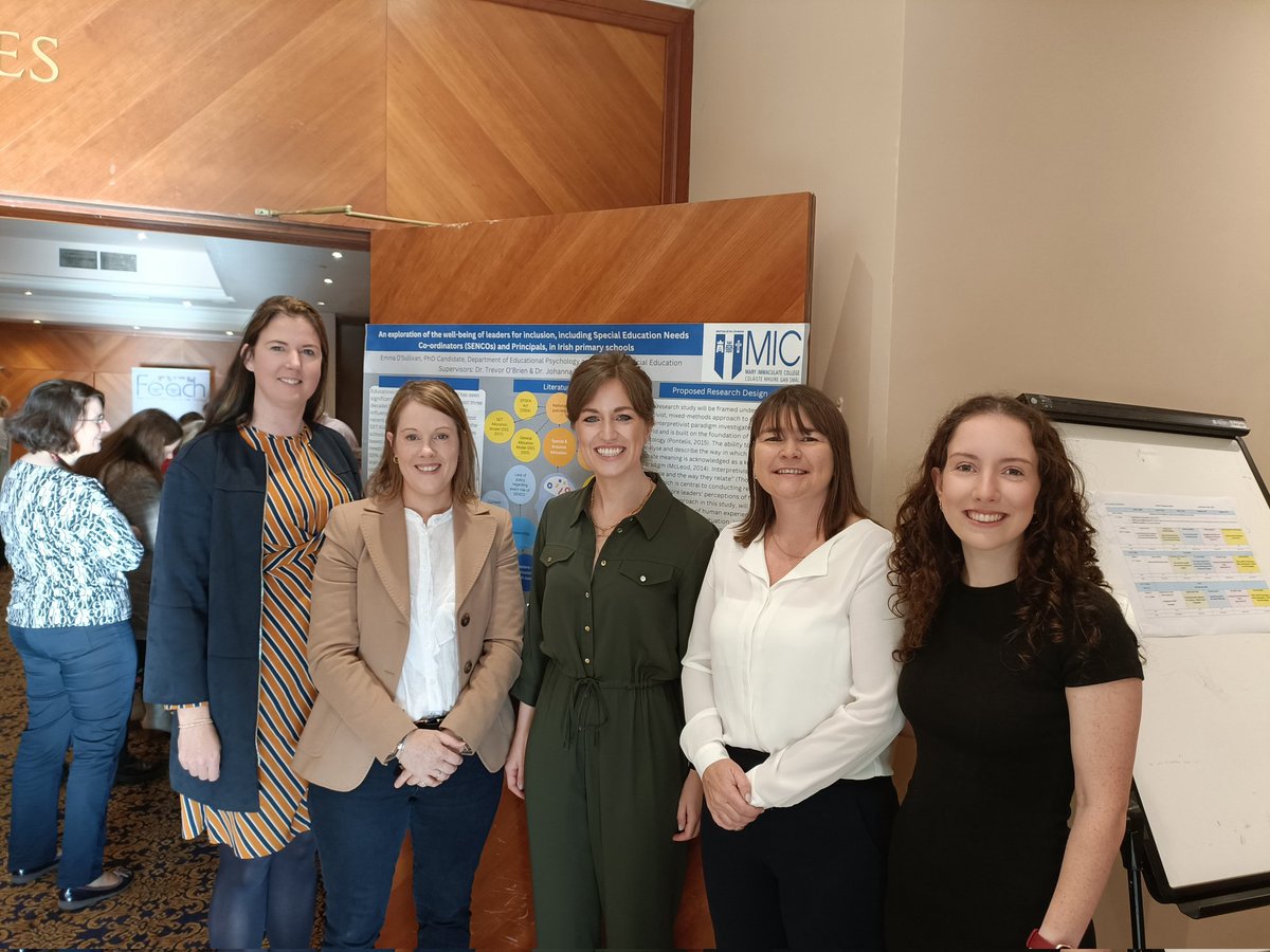 Aoife Munroe (@aoifemunroe) on Twitter photo 1/2 Excellent day of learning and networking at <a href="/ILSA_Education/">Irish Learning Support Association</a> Conference. It was a privilege to stand with an amazing group of ladies and represent some of the important research being carried out at doctoral level in Dept. EPISE <a href="/MICRGSO/">MIC Research</a> <a href="/MICEducationFac/">Faculty of Education, Mary Immaculate College.</a> 1/2 Excellent day of learning and networking at <a href="/ILSA_Education/">Irish Learning Support Association</a> Conference. It was a privilege to stand with an amazing group of ladies and represent some of the important research being carried out at doctoral level in Dept. EPISE <a href="/MICRGSO/">MIC Research</a> <a href="/MICEducationFac/">Faculty of Education, Mary Immaculate College.</a>