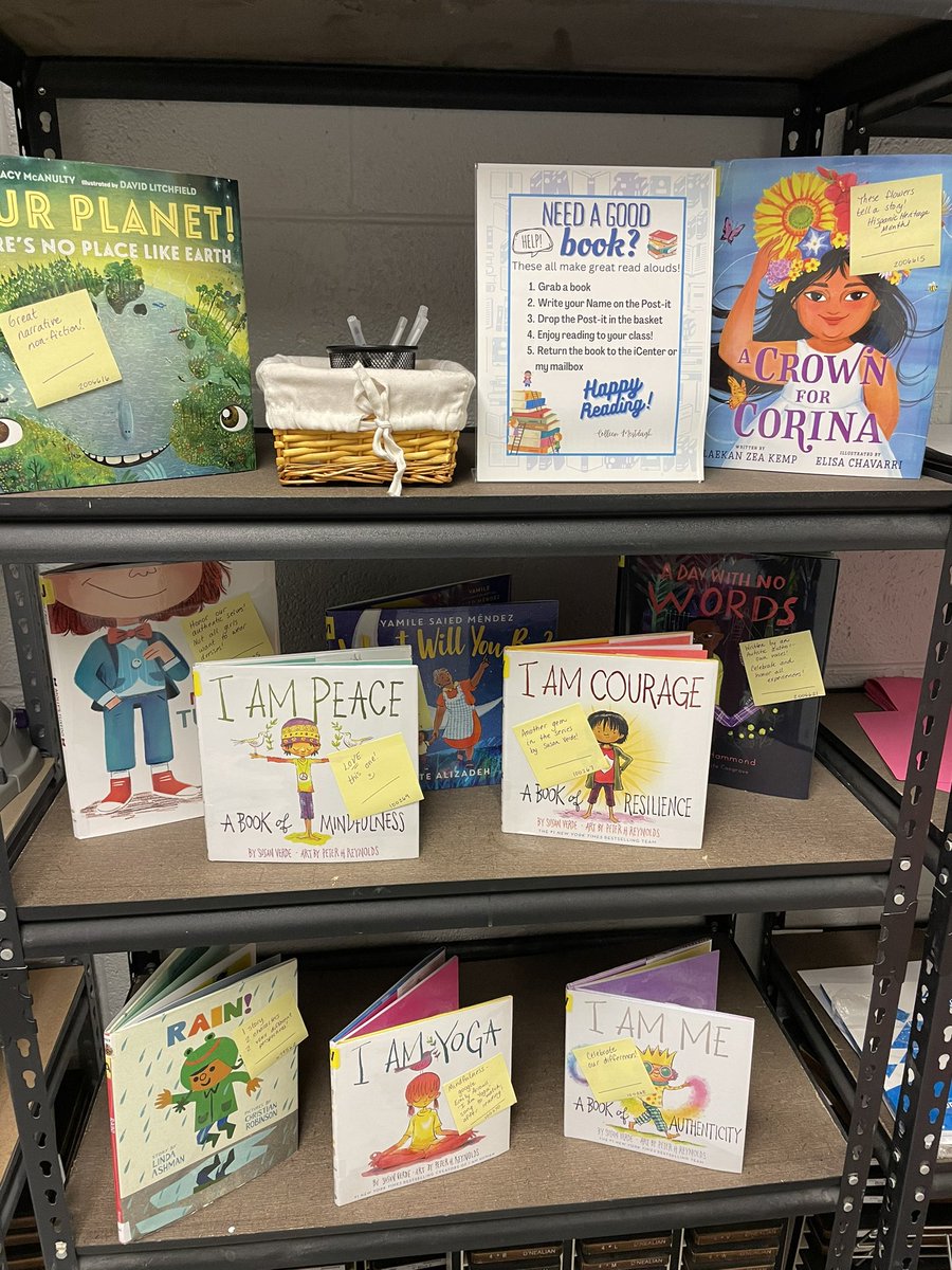 Colleen Mestdagh, NBCT (@colmestdagh) on Twitter photo Grab and go read alouds are back and ready for teachers in the copy room! 📚Creating a reading culture throughout Doherty! #OnlyWB <a href="/SpitzleyDoherty/">Daniel Spitzley</a> Grab and go read alouds are back and ready for teachers in the copy room! 📚Creating a reading culture throughout Doherty! #OnlyWB <a href="/SpitzleyDoherty/">Daniel Spitzley</a>