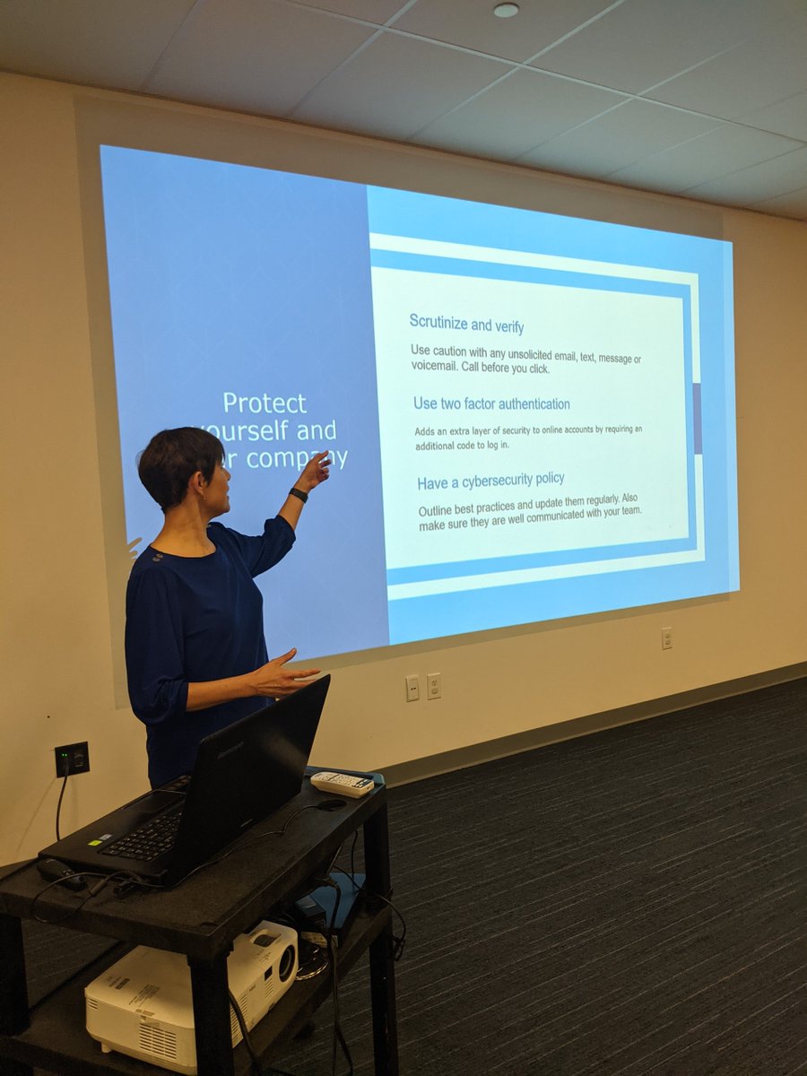 Thank you to everyone who joined us for our first Bagels with BBB! I think everyone learned a thing or two about how to use ChatGPT for good and how you need to level up your cybersecurity plans to avoid AI scams.