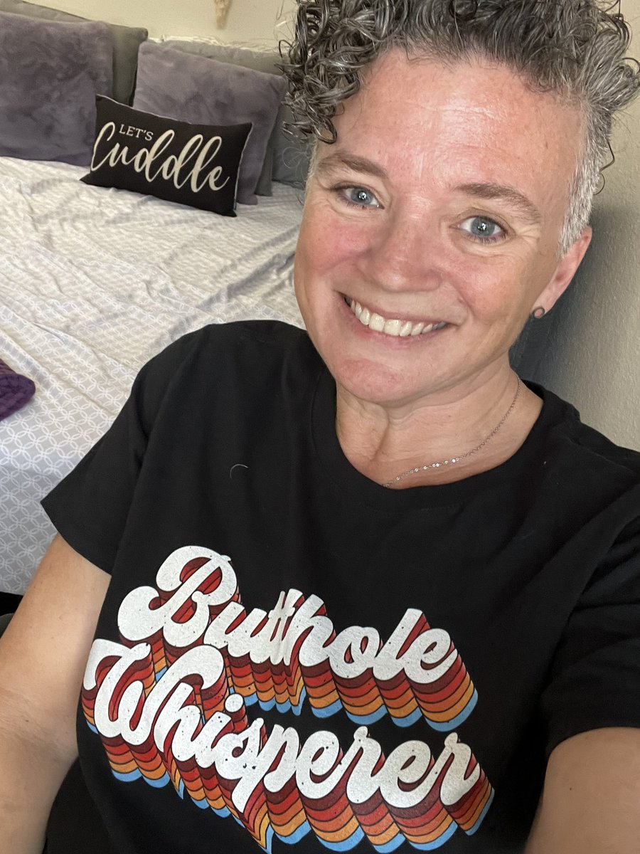 thetrojankitten's tweet photo. When meeting with @DrSusieG to talk pelvic floor PT and sex after prostate cancer for @softcockweek, one MUST wear their “Butthole Whisperer” tshirt! Episode coming during #softcockweek Nov 5-11! Go find the podcast on you favorite app so you don’t miss it! https://t.co/vSIOF94dWy