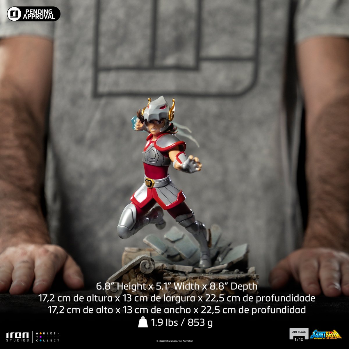 IronStudios's tweet photo. - Pegasus Seiya - Saint Seiya - Art Scale 1/10
🌎 Pre-Order at https://t.co/XLPgm8oJ0t or https://t.co/2Ws3lGDmPc 📆 Release schedule: Third quarter of 2024

https://t.co/CKI7M3dI5g

#ironstudios #pegasus #saintseya #worldstocollect https://t.co/aVfPSdeGFU