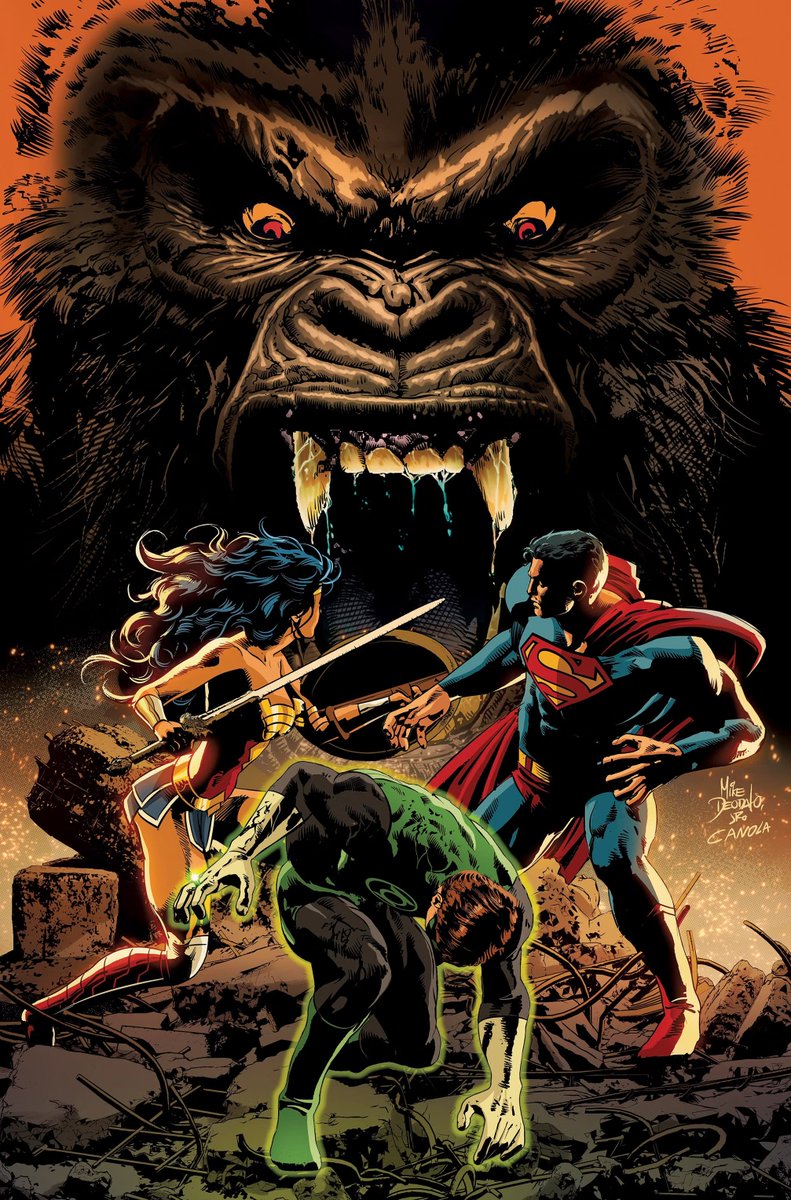 MaleLoveBR's tweet photo. I just found out that Wonder Woman will face the Brazilian monster Behemoth (aka Mapinguary) on Themyscira in JUSTICE LEAGUE VS. GODZILLA VS. KONG #3!
It was beautiful to see him destroying Rio de Janeiro in the film Godzilla: King of the Monsters.
#Mapinguari #MonsterVerse https://t.co/KmV9EqbtRG