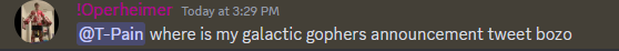 Hooray Galactic gophers in lower div <a href="/KitsuneLeague/">Kitsune League</a> yay_-_-_-_- GAMING TOMORROW AT 6:30 🗣️😱💪🗣️
