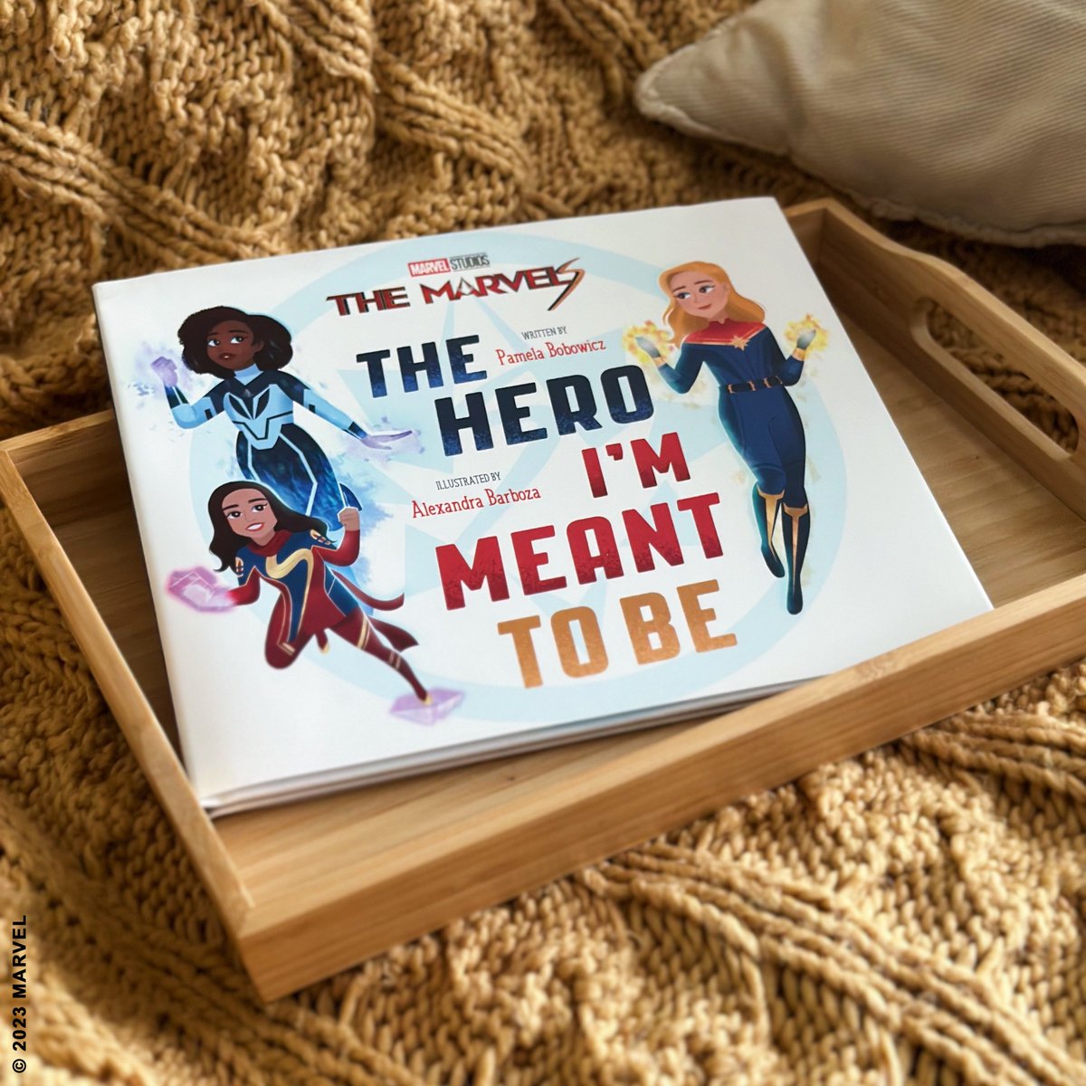 Three of the Marvel Cinematic Universe’s most powerful, most inspiring heroes come together in a beautiful, exciting picture book that explores what it means to be a hero.

The Marvels: The Hero I’m Meant to Be is available now wherever books are sold.