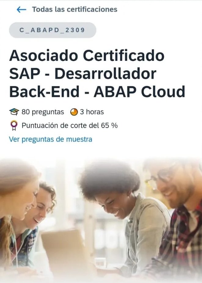 MundoAbaper's tweet photo. #abaplovers ya está disponible la nueva certificación #abap !! Y el curso de preparación es gratuito en #sapLearning 🤓👇👇 #OpportunityForAll
https://t.co/iFvm8m2XRX https://t.co/78crVZ7eTB