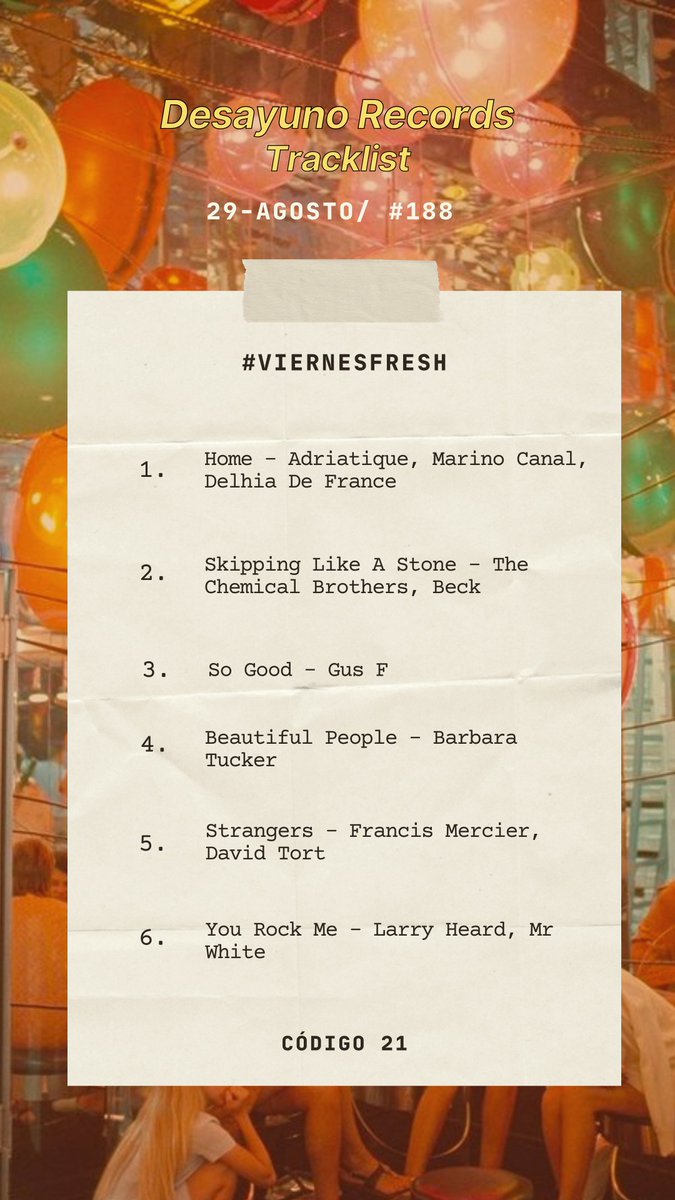 alcaldesa_'s tweet image. Y así sonó este #DesayunoRecords con mood #electronico en nuestro #VieresFresh y que tengan u buen din de semana! Gracias por su amor y que lo disfruten✨