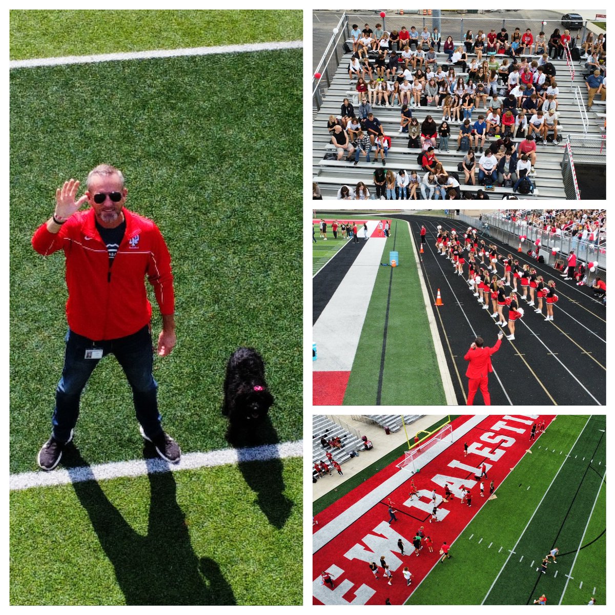 AskanderNPHS's tweet photo. Amazing Pep-Rally led by the magnificent @BurkNPHS !!! Excited for our Homecoming game tonight!!  What a fantastic way to end the week!   @SouthernHancock @VoelzJames @MitchanerNPHS @MooreNPJH @WorkmanNPHS @IacobucciNPHS @NPHS_Science @NPHSDragons https://t.co/TfLXiDDp5O