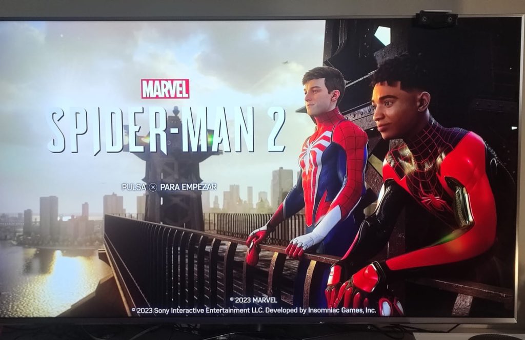 sparking_z_news's tweet photo. 2 of the title screens we currently know about in spiderman 2!
#BeVenom #BeAmazing #BeGreater #BeYourSelf #BeSpiderMan #SpiderMan2PS5 #BeGreaterTogether https://t.co/gxeQ4bjTqe