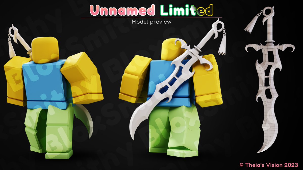 I had the privilege of working on the model for an upcoming limited for <a href="/elidrinia/">Elidrinia</a>  There'll be multiple colour variants.

⚠ Stock will be 150
💰Price will be R$ 200

Releases tomorrow @ 3 PM (EST)!
roblox.com/games/14881876…

#Roblox #RobloxUGC #RobloxUGCLimited #ugclimiteds