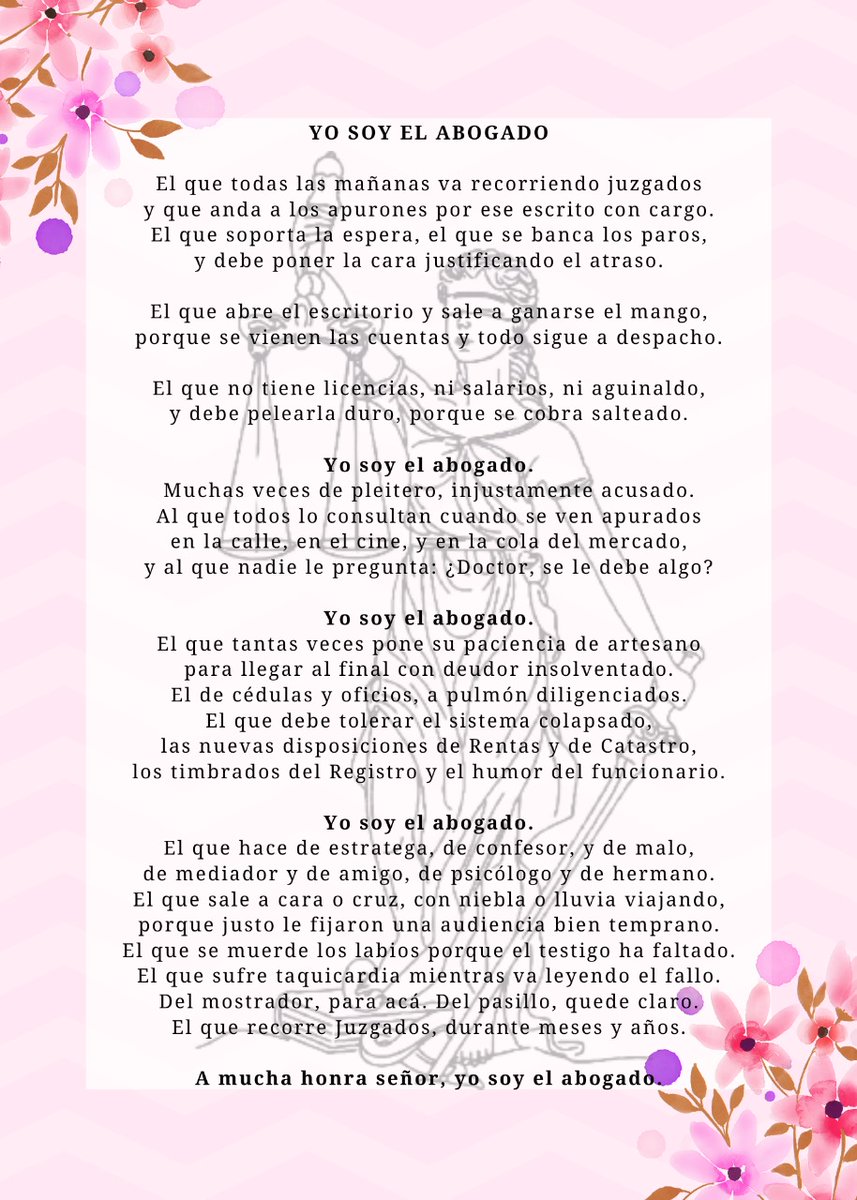 marhuerey's tweet photo. @edwincastror FELIZ DIA DEL #ABOGADONICARAGÜENSE https://t.co/6OtjEaSLfs