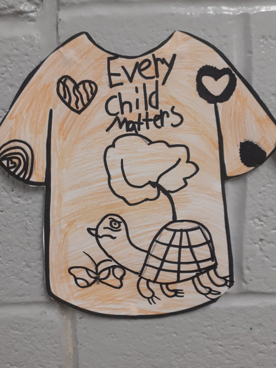 MrsRyanLambeth's tweet photo. Amazing week of learning all about Orange Shirt Day and residential schools. https://t.co/jyy2zt4Ntc