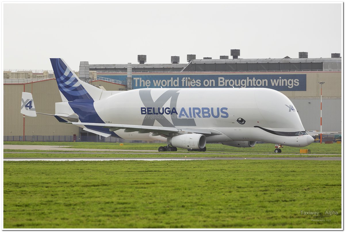 Airbus transport International | F-GXLJ |4 | Airbus | A330-743L Beluga XL | 1985 | Hawarden Airfield | CEG |EGNR| BGA145J  Chester-Bremen | #airbus #airbuslovers #Airbusa330 #beluga #aircraft #cargo #avgeekspotter #avgeek #harwardenairport #planepictures #avitionphotography