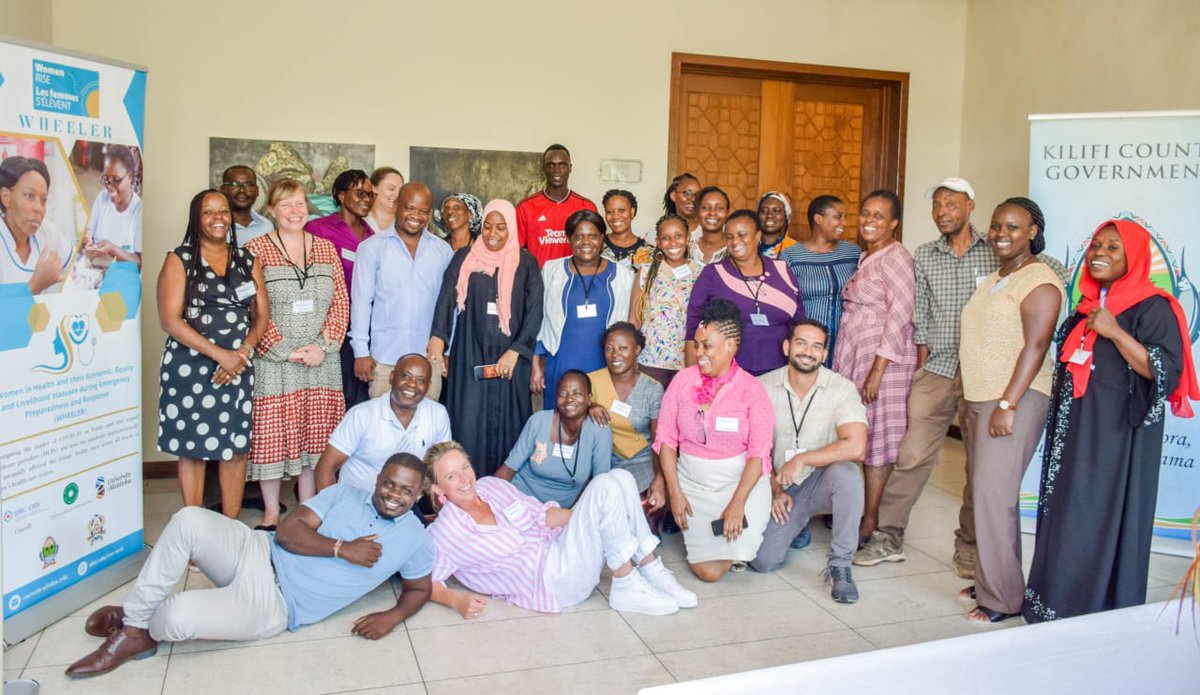 AKUCoEWCHEA's tweet photo. The WHEELER team wrapped up the Kilifi Gender workshop on a high note after a 3-day workshop in Kilifi County. 

The sessions were led by Jenn Donville, a gender equality expert, our project lead Eva Lang'at @LangatEva &amp; Dr Lisa Avery &amp; Dr Elsabe du Plessis from @umanitoba https://t.co/9IqMe1HdOL