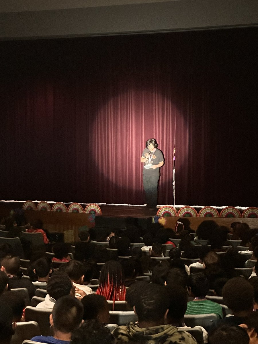 HumbleMariachi's tweet photo. Hispanic heritage program at @HumbleISD_HMS Fine Arts department did such an amazing job. Dance, theatre, band, orchestra and mariachi! Great job to everyone! @theHMSBand @humblemsorch #HispanicHeritageMonth2023 @HumbleISD_Arts https://t.co/H7EciF5r6A