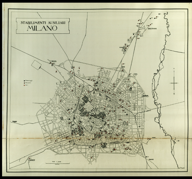 andyblanck1's tweet photo. a #ww1map of Milan showing the auxiliary workshops for war production and an aerial view of the city in the winter of 1916
#Milano #ww1italianfront https://t.co/XeRqXgvydh