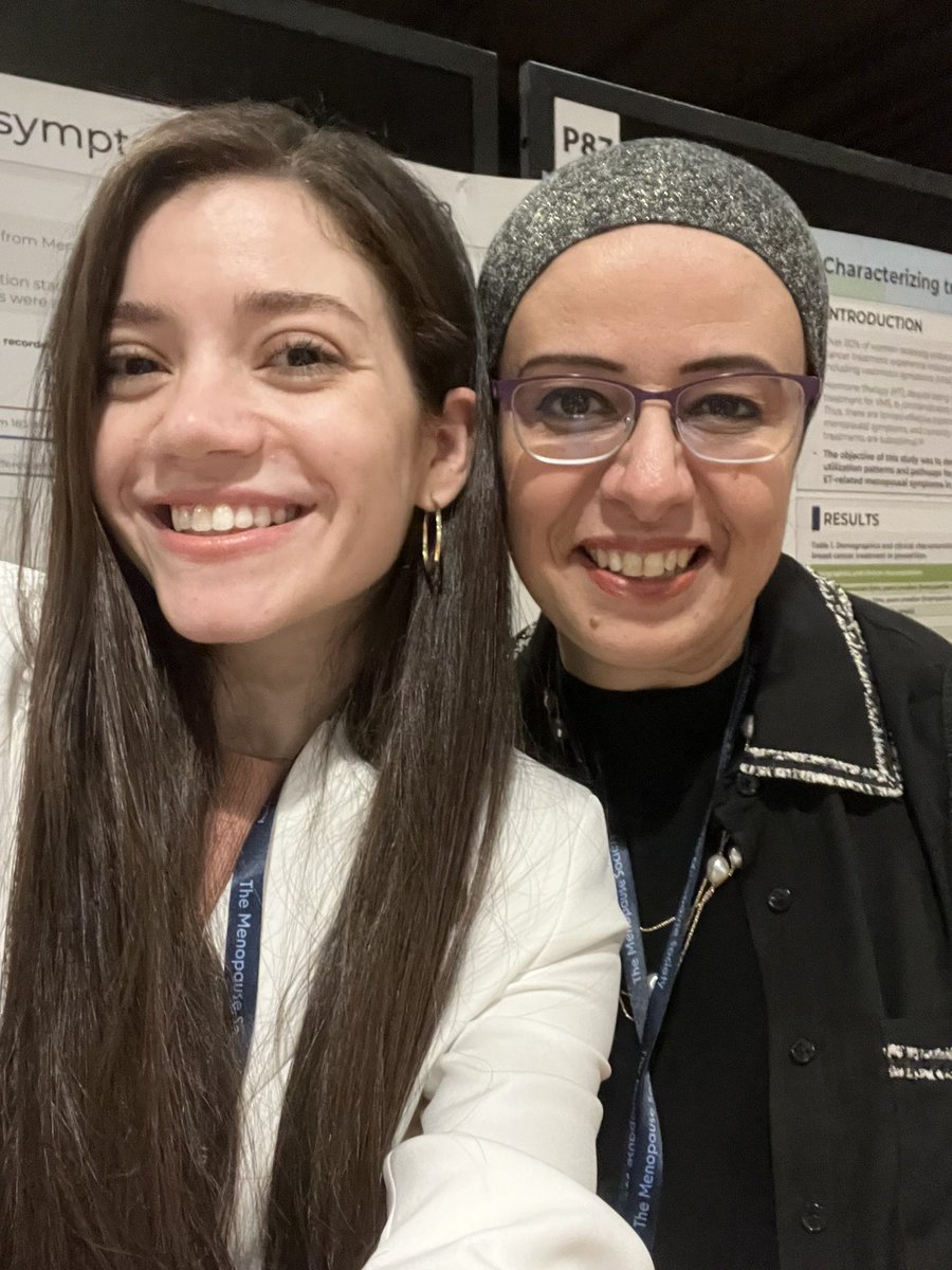 Mariam Saadedine (@mariamsaadedine) on Twitter photo Always a pleasure seeing Dr. Samar El Khoudary! Such an inspiration to all women❤️!
<a href="/MenopauseOrg/">The Menopause Society</a> Always a pleasure seeing Dr. Samar El Khoudary! Such an inspiration to all women❤️!
<a href="/MenopauseOrg/">The Menopause Society</a>